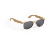 Lunettes de soleil personnalisées UV400 pas cher - Tinex Matières : bambou Couleurs : naturel