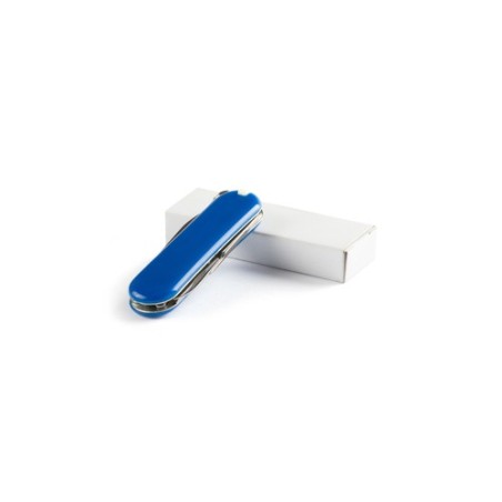 Mini-Canif Personnalisé Multi-Usages - Castilla Matières : acier inoxydable Couleurs : rouge objet promotionnel éco-responsable
