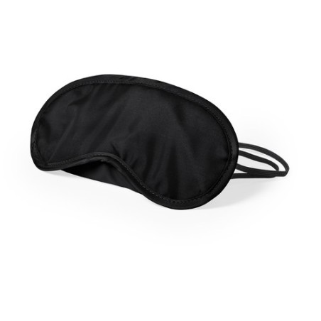 Masque de voyage personnalisé bien-être et confort Asleep Matières : microfibre Couleurs : noir