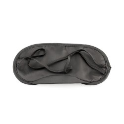 Masque de voyage personnalisé bien-être et confort Asleep Matières : microfibre Couleurs : noir objet promotionnel éco-responsab
