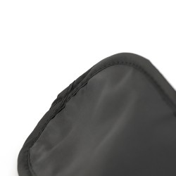 Masque de voyage personnalisé bien-être et confort Asleep Matières : microfibre Couleurs : noir goodies entreprise design