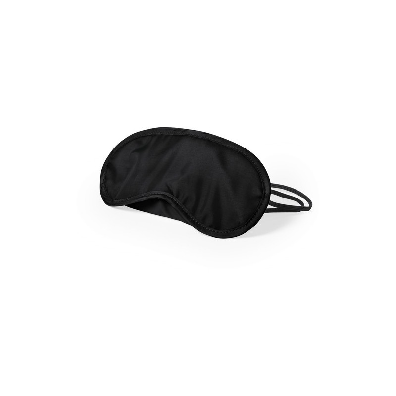 Masque de voyage personnalisé bien-être et confort Asleep Matières : microfibre Couleurs : noir goodies personnalisé en stock
