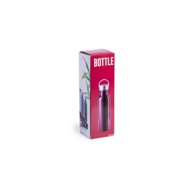 Gourde Personnalisable Éco-responsable Tulman - Bidon Matières : bambou Couleurs : blanc cadeau affaires élégant