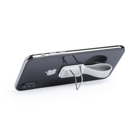 Support Smartphone Personnalisé Éco-responsable Manfix Couleurs : gris accessoire événementiel unique