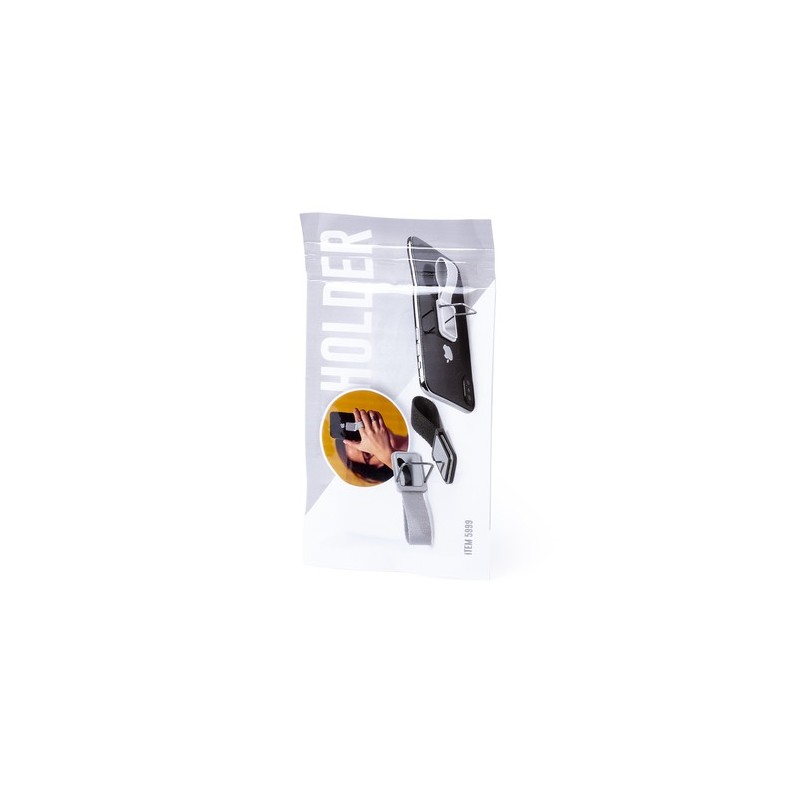 Support Smartphone Personnalisé Éco-responsable Manfix Couleurs : gris objet promotionnel éco-responsable