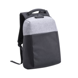 Sac à Dos Antivol Pratique et Élégant Personnalisé Ranley pas cher Matières : polyester Couleurs : gris