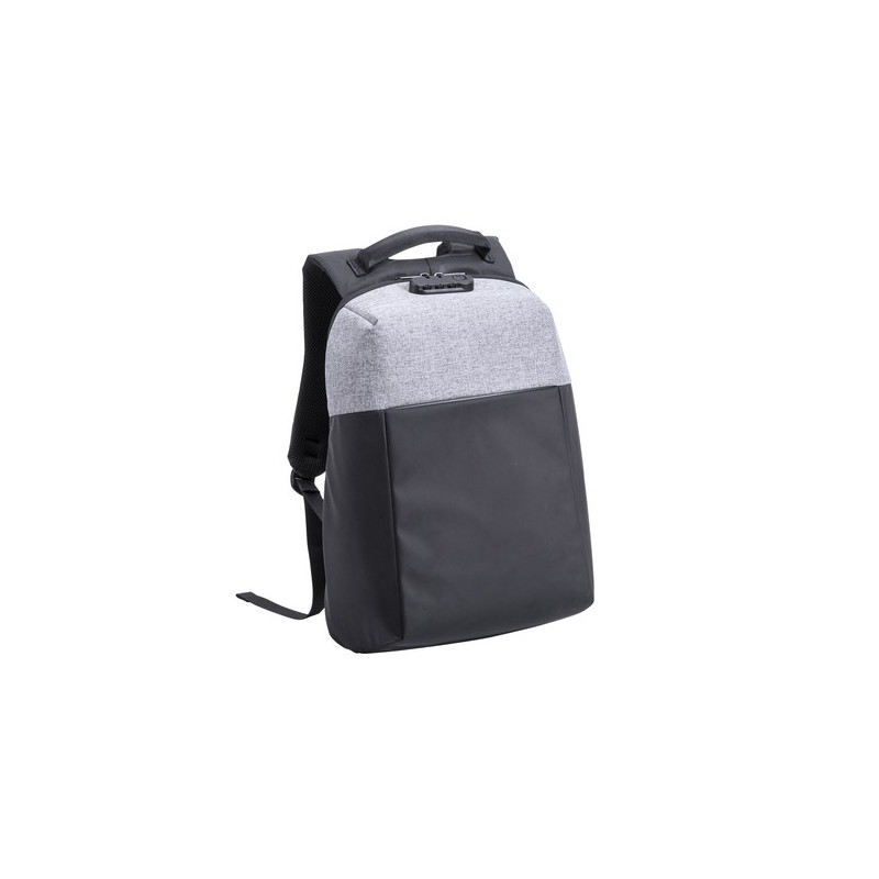 Sac à Dos Antivol Pratique et Élégant Personnalisé Ranley pas cher Matières : polyester Couleurs : gris