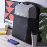 Sac à Dos Antivol Pratique et Élégant Personnalisé Ranley pas cher Matières : polyester Couleurs : gris livraison express 24h 48