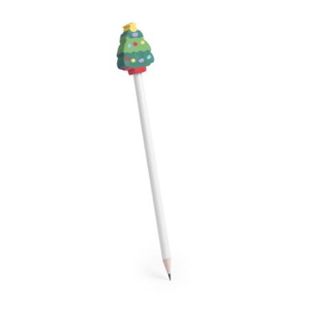 Crayon Personnalisé Publicitaire Miffet Matières : bois Couleurs : blanc goodies entreprise design