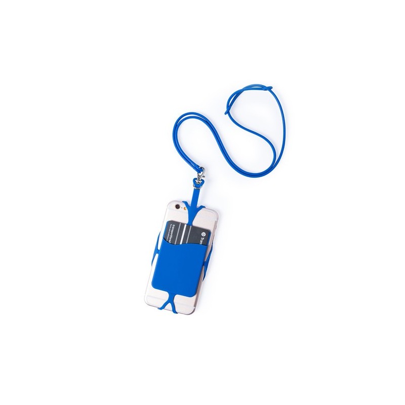 Lanyard Pratique et Stylé Personnalisé Veltux Matières : silicone Couleurs : rouge objet promotionnel éco-responsable