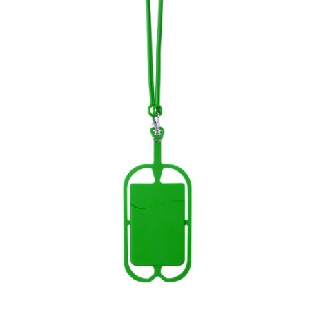 Lanyard Pratique et Stylé Personnalisé Veltux Matières : silicone Couleurs : rouge goodies publicitaire durable
