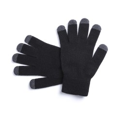 Gant Tactile Personnalisé Élégant Pratique pas cher Tellar Matières : acrylique Couleurs : gris 2