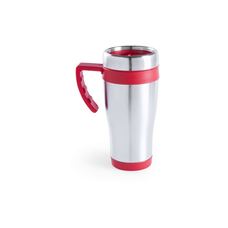 Tasse Isotherme Thermique Personnalisée Carson Matières : acier inoxydable Couleurs : bleu goodies publicitaire événementiel