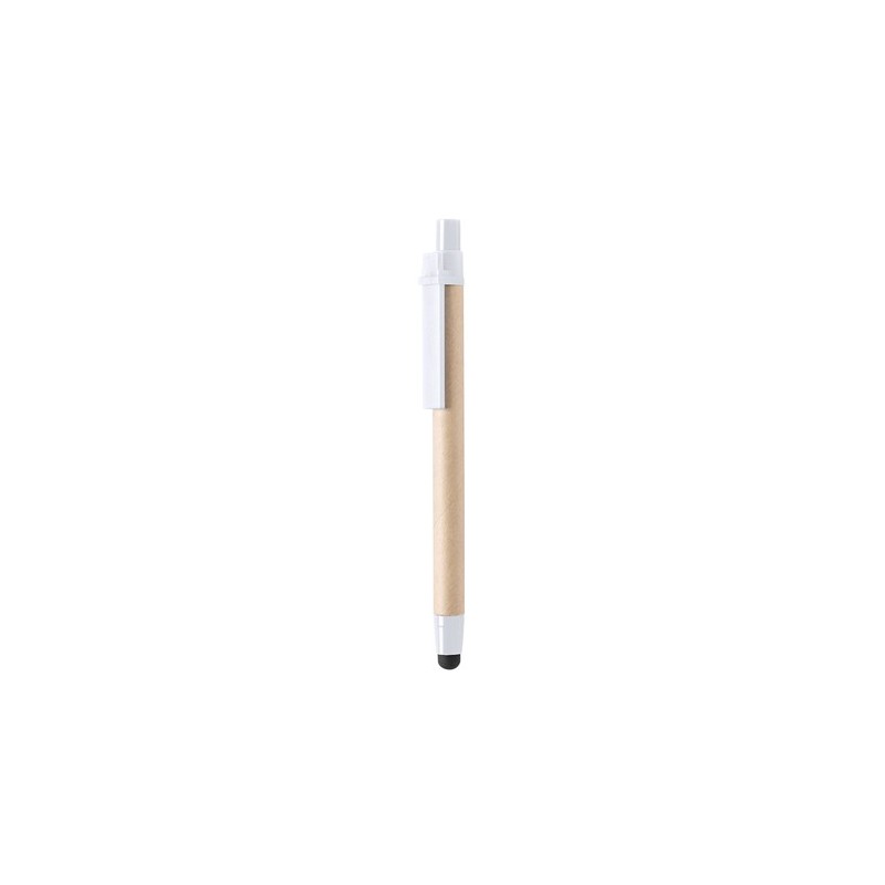 Stylet Bille Éco-responsable Personnalisé Pratique Économique - Than Matières : carton recyclé Couleurs : vert objet publicitair