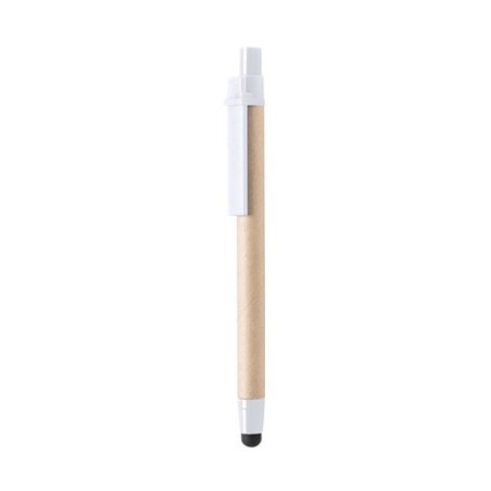 Stylet Bille Éco-responsable Personnalisé Pratique Économique - Than Matières : carton recyclé Couleurs : vert objet publicitair