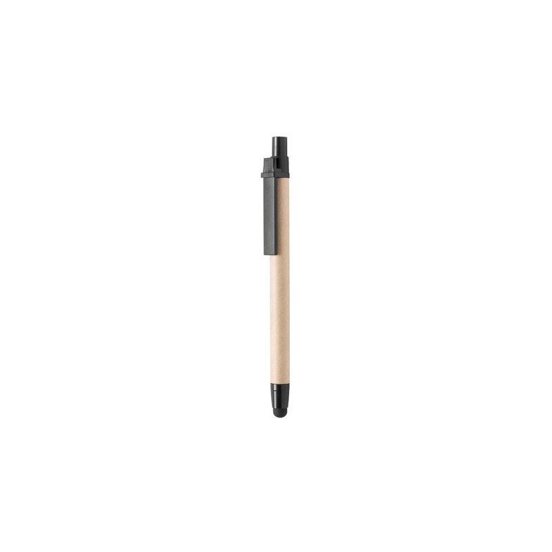 Stylet Bille Éco-responsable Personnalisé Pratique Économique - Than Matières : carton recyclé Couleurs : vert goodies personnal