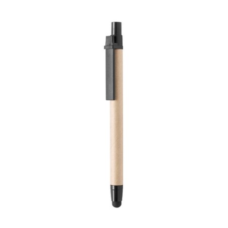 Stylet Bille Éco-responsable Personnalisé Pratique Économique - Than Matières : carton recyclé Couleurs : vert goodies personnal
