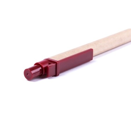 Stylet Bille Éco-responsable Personnalisé Pratique Économique - Than Matières : carton recyclé Couleurs : vert personnalisation 