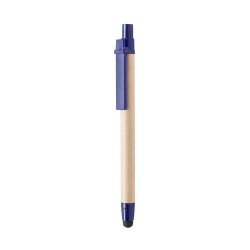 Stylet Bille Éco-responsable Personnalisé Pratique Économique - Than Matières : carton recyclé Couleurs : vert personnalisation 