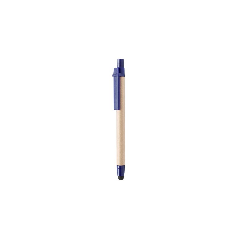 Stylet Bille Éco-responsable Personnalisé Pratique Économique - Than Matières : carton recyclé Couleurs : vert personnalisation 