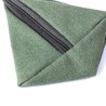 Porte Monnaie Éco-responsable Cadeau d'Entreprise Idéal - Zarynix Matières : toile Couleurs : kaki objet publicitaire robuste