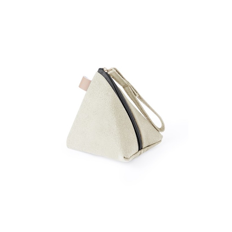 Porte Monnaie Éco-responsable Cadeau d'Entreprise Idéal - Zarynix Matières : toile Couleurs : vert goodies personnalisé en stock