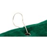 Serviette de golf personnalisée et unique pour entreprise Tarkyl Matières : coton Couleurs : vert foncé impression haute définit