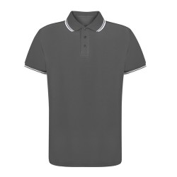 Polo personnalisé pas cher idéal pour vous - Tecnic Zawak Matières : polyester Taille textile : XXL Couleurs : gris personnalisa