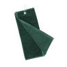 Serviette de golf personnalisée et unique pour entreprise Tarkyl Matières : coton Couleurs : bleu marine cadeau collaborateur pr