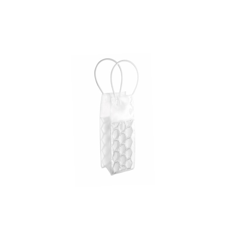 Refroidisseur Pratique pour Bouteilles Publicitaires Raycon Matières : PVC Couleurs : blanc