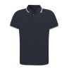 Polo personnalisé pas cher idéal pour vous - Tecnic Zawak Matières : polyester Taille textile : XXL Couleurs : bleu marine marqu