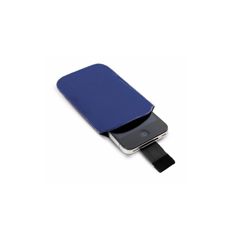 Housse personnalisable pour smartphone - Étui Momo Matières : microfibre Couleurs : noir objet publicitaire robuste