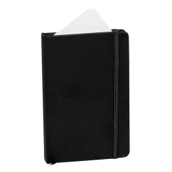 Bloc Notes Éco-Cuir Personnalisé pour Entreprises - Kine Matières : PU Couleurs : bleu objet promo petit budget