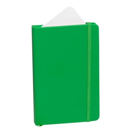 Bloc Notes Éco-Cuir Personnalisé pour Entreprises - Kine Matières : PU Couleurs : pistache cadeau entreprise pas cher