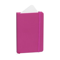 Bloc Notes Éco-Cuir Personnalisé pour Entreprises - Kine Matières : PU Couleurs : rouge goodies personnalisé en stock