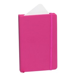 Bloc Notes Éco-Cuir Personnalisé pour Entreprises - Kine Matières : PU Couleurs : fuchsia livraison express 24h 48h