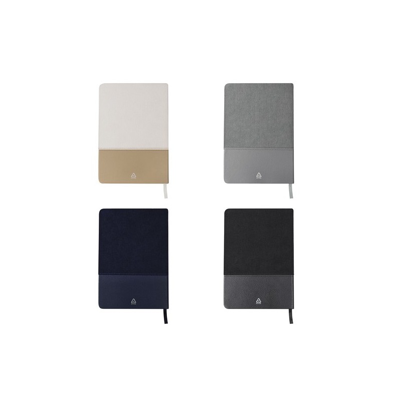 Bloc Notes Personnalisé Économique Mitek Matières : polyester Couleurs : gris goodies personnalisé en stock