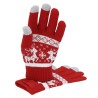Gant tactile personnalisé pas cher Kainex Matières : acrylique Couleurs : rouge cadeau entreprise pas cher