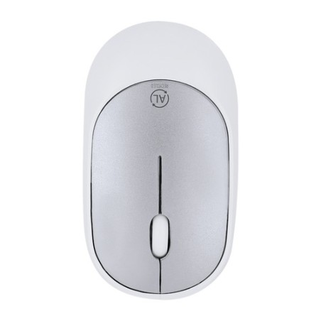 Souris personnalisée pas cher Doryt RCS Matières : aluminium recyclé  Couleurs : argenté