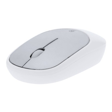 Souris personnalisée pas cher Doryt RCS Matières : aluminium recyclé  Couleurs : argenté cadeau entreprise pas cher