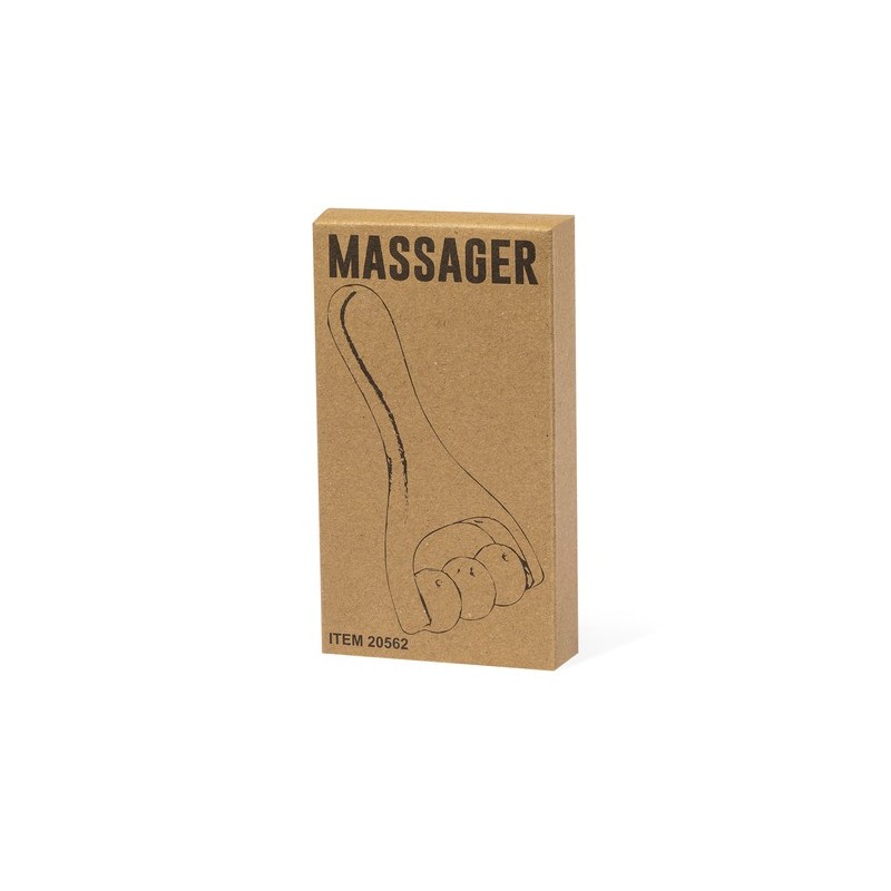 Masseur personnalisé pas cher pour le bien-être à domicile - Echem Matières : bois marquage laser ultra précis