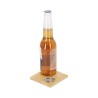 Sous-Verre Éco-responsable Ouvre Bouteille Pratique Lestral Matières : bambou goodies publicitaire événementiel