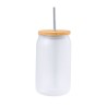 Pot de Sublimation Éco-responsable Unique - Fonix Matières : bambou personnalisable avec votre logo