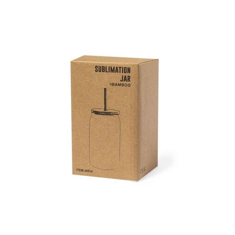 Pot de Sublimation Éco-responsable Unique - Fonix Matières : bambou marquage laser ultra précis