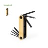 Outil de Poche Multifonction Personnalisé Ruselton Matières : bambou