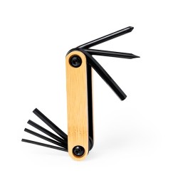 Outil de Poche Multifonction Personnalisé Ruselton Matières : bambou 2