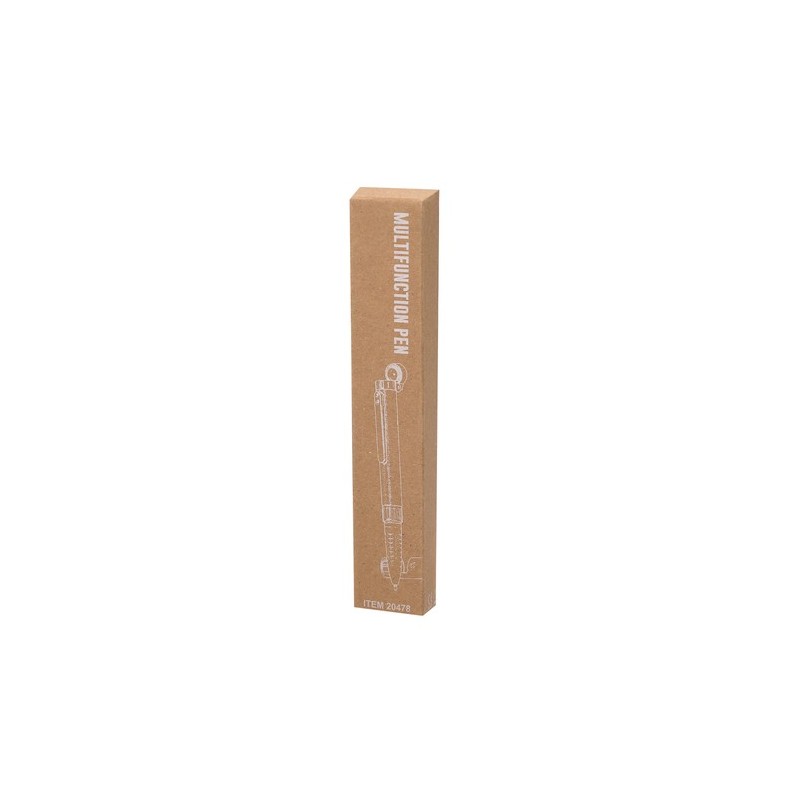 Stylo Multifonction Personnalisé Pratique Innovant Posdan Couleurs : argenté livraison express 24h 48h