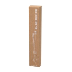 Stylo Multifonction Personnalisé Pratique Innovant Posdan Couleurs : argenté objet promotionnel éco-responsable