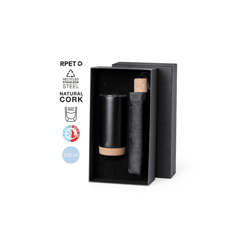 Set de Gobelet et Parapluie Éco-responsable Personnalisé Neolux pas cher personnalisable avec votre logo