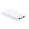 Power Bank Éco-responsable 5000 mAh Personnalisée pas cher Noiman Matières : ABS Couleurs : blanc goodies publicitaire événement